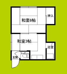 かつらマンションの物件間取画像